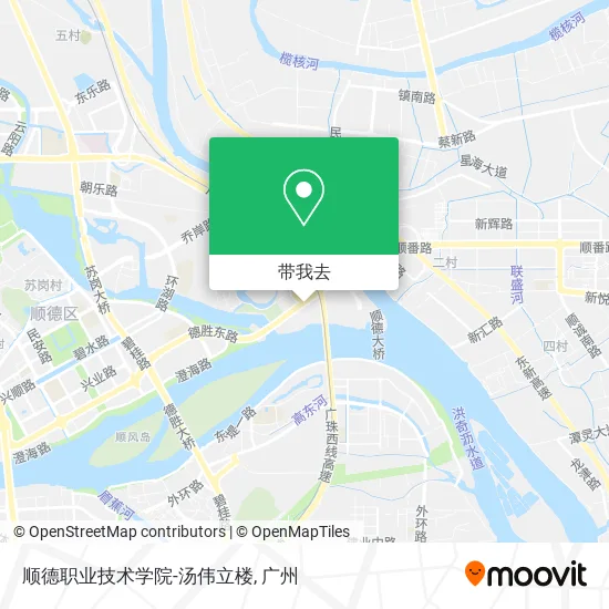 顺德职业技术学院-汤伟立楼地图