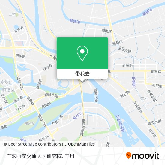 广东西安交通大学研究院地图