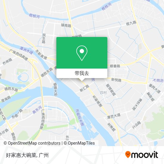 好家惠大碗菜地图
