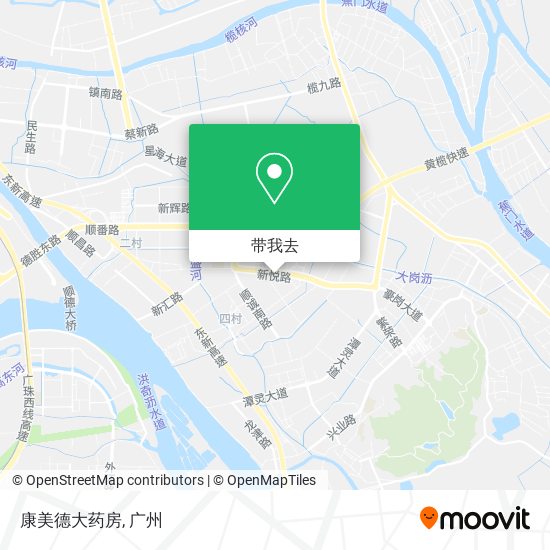 康美德大药房地图