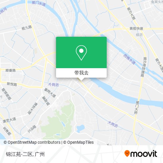 锦江苑-二区地图