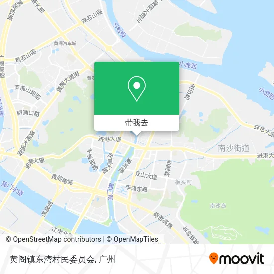 黄阁镇东湾村民委员会地图