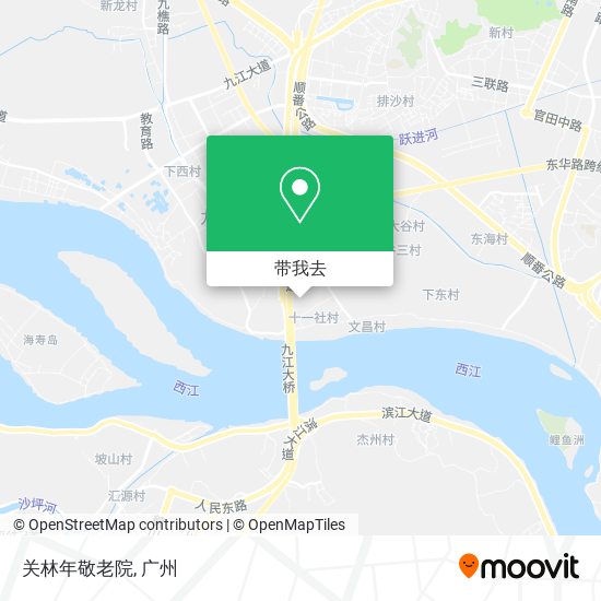 关林年敬老院地图