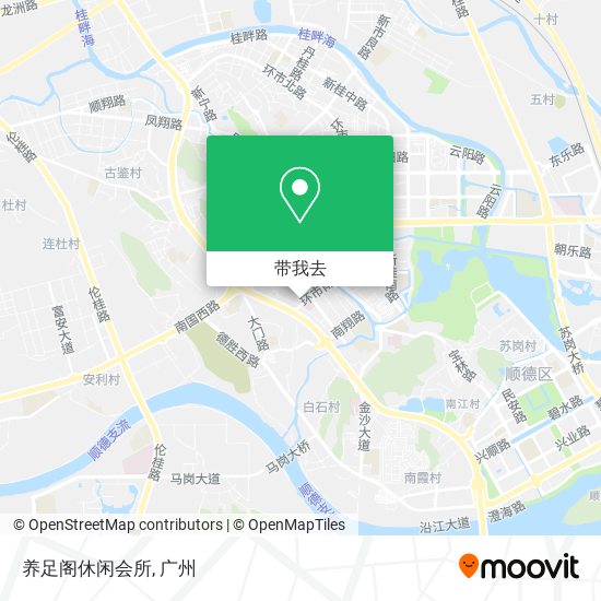 养足阁休闲会所地图