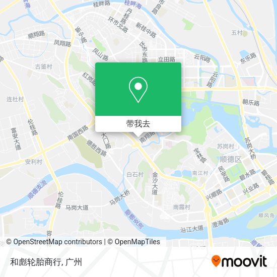 和彪轮胎商行地图