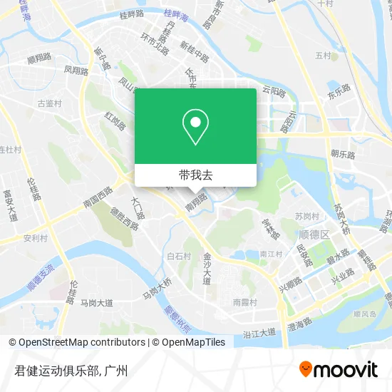 君健运动俱乐部地图