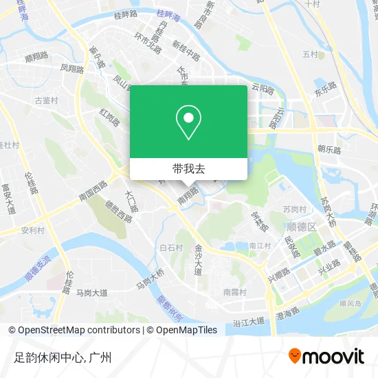 足韵休闲中心地图
