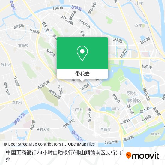 中国工商银行24小时自助银行(佛山顺德南区支行)地图