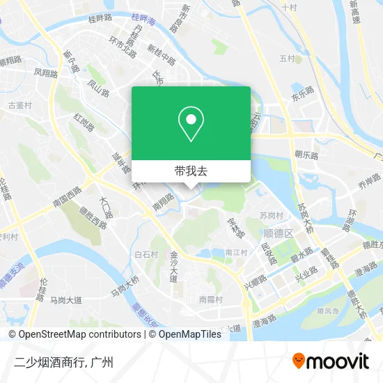 二少烟酒商行地图