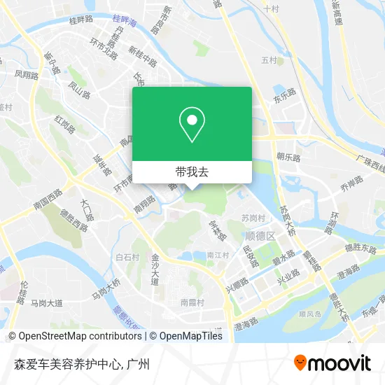 森爱车美容养护中心地图