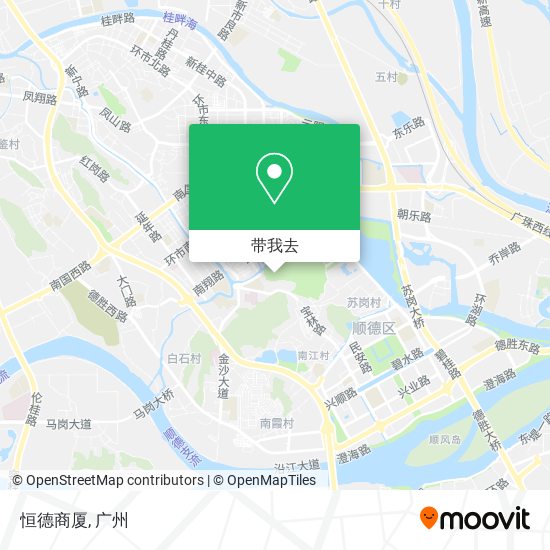恒德商厦地图