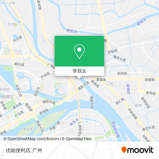 优能便利店地图