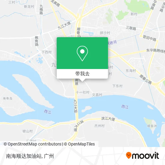 南海顺达加油站地图