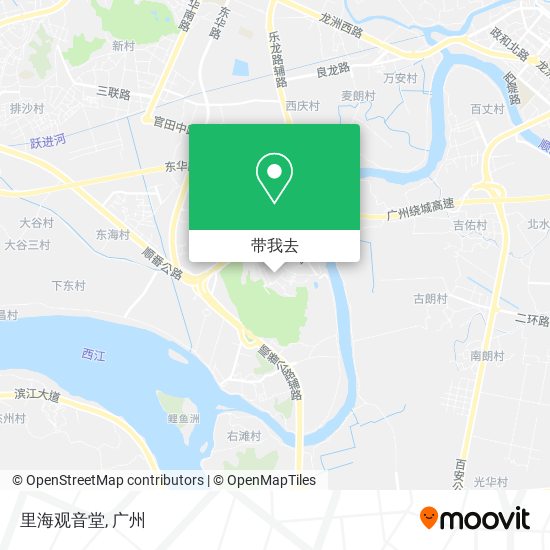 里海观音堂地图
