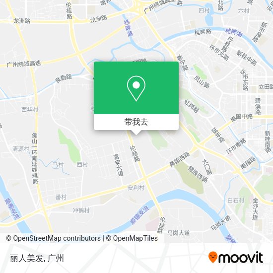 丽人美发地图