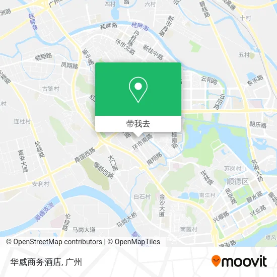 华威商务酒店地图