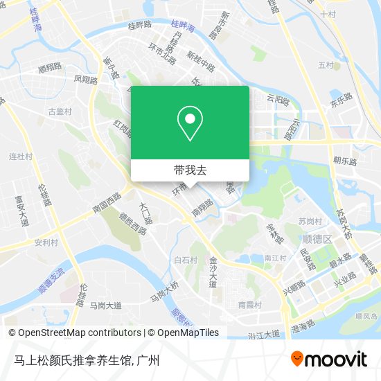 马上松颜氏推拿养生馆地图