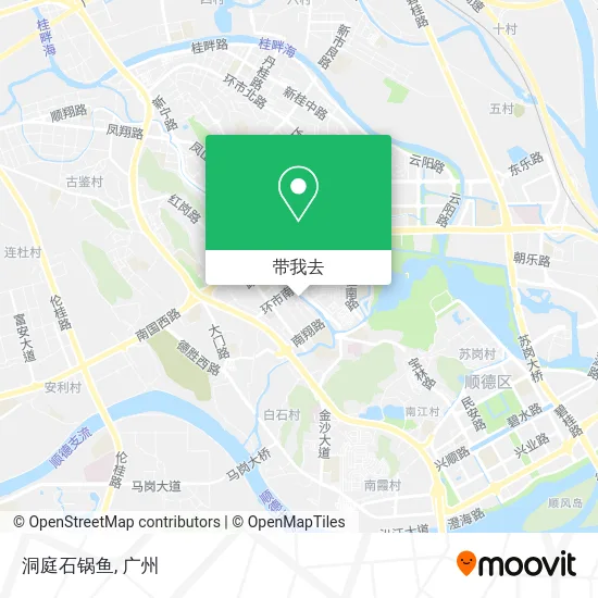 洞庭石锅鱼地图