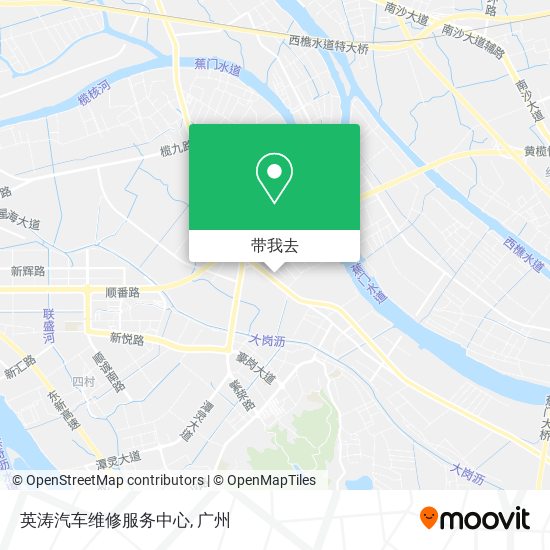 英涛汽车维修服务中心地图