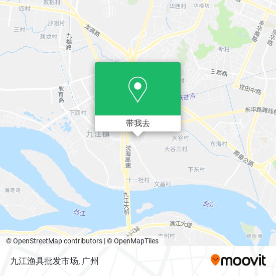 九江渔具批发市场地图