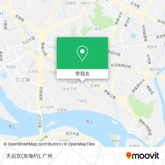 天后宫(东海约)地图