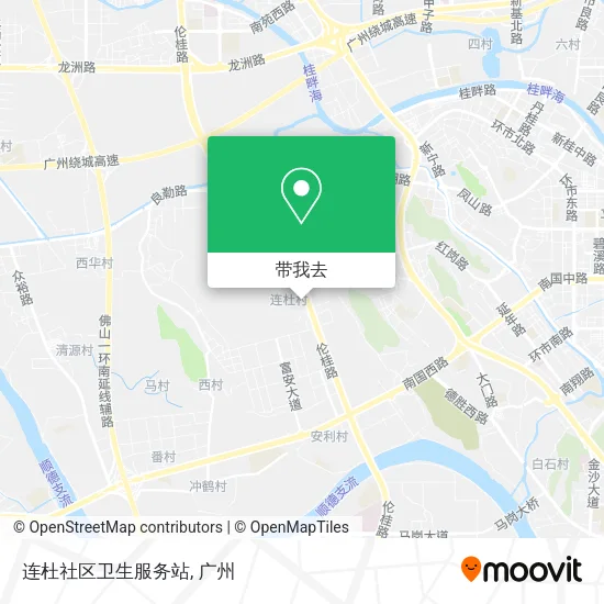 连杜社区卫生服务站地图