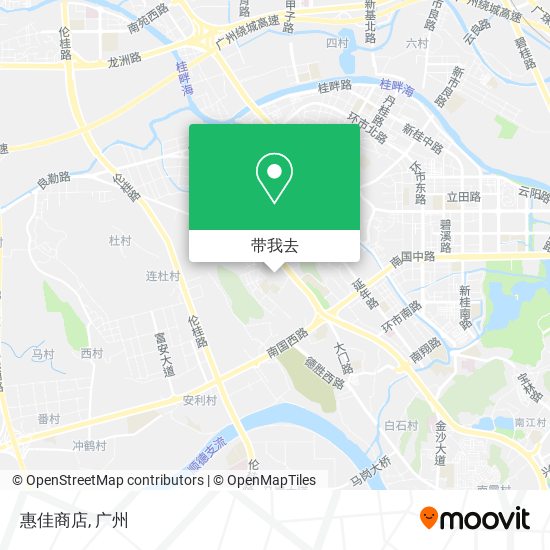 惠佳商店地图