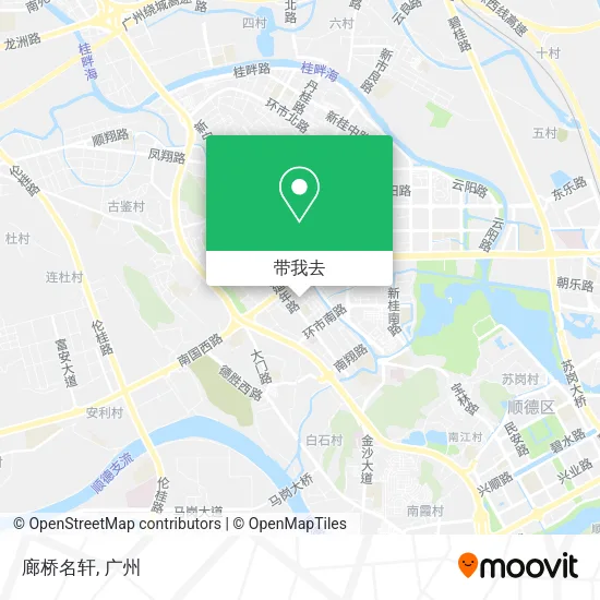 廊桥名轩地图