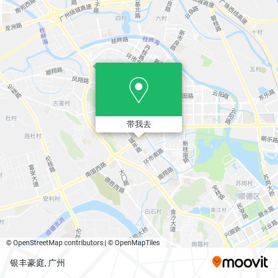 银丰豪庭地图