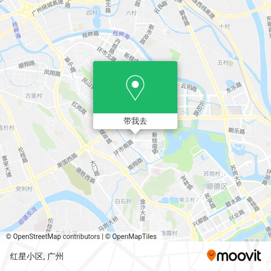红星小区地图