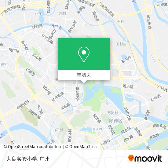 大良实验小学地图