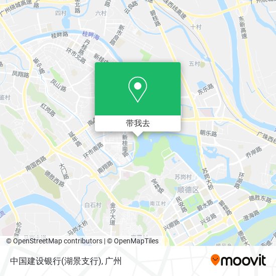 中国建设银行(湖景支行)地图