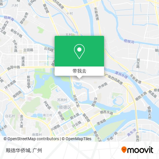 顺德华侨城地图