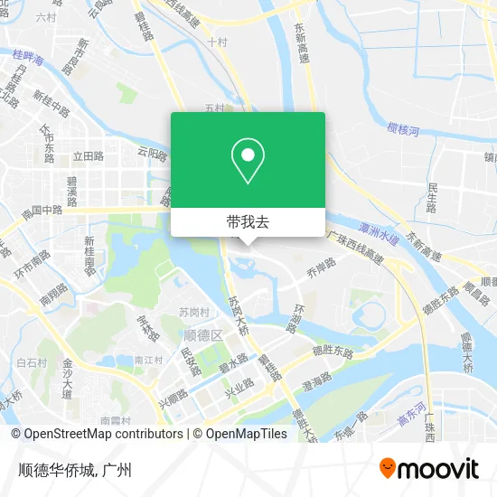 顺德华侨城地图