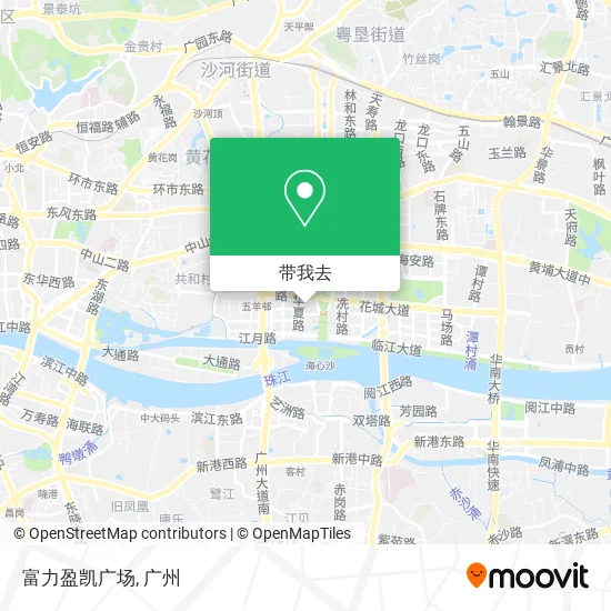 富力盈凯广场地图