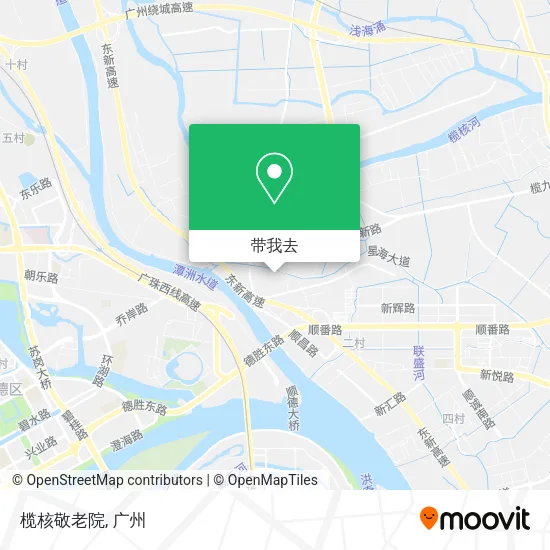榄核敬老院地图