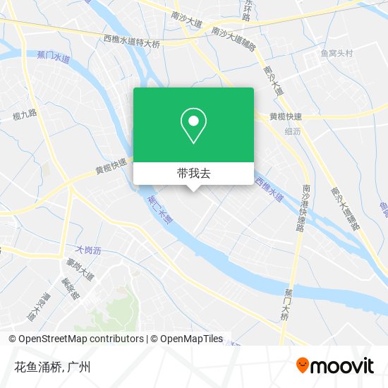 花鱼涌桥地图