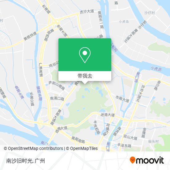 南沙旧时光地图