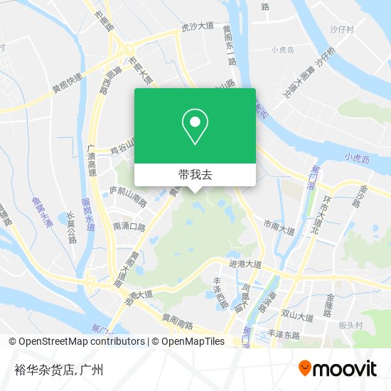 裕华杂货店地图