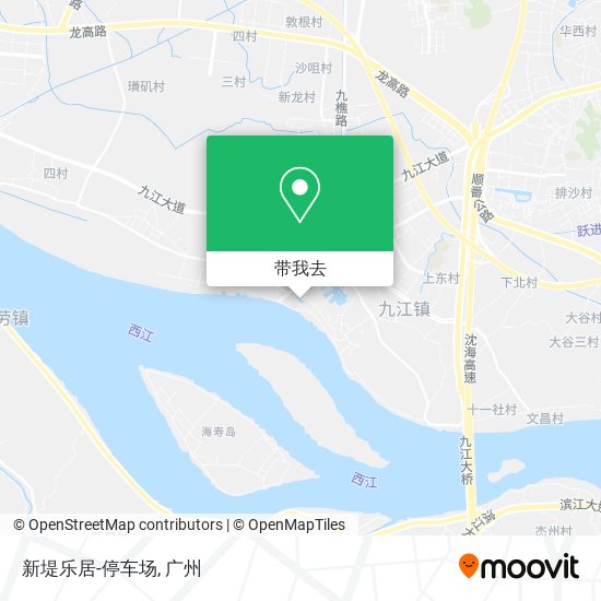 新堤乐居-停车场地图