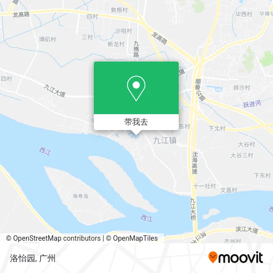洛怡园地图