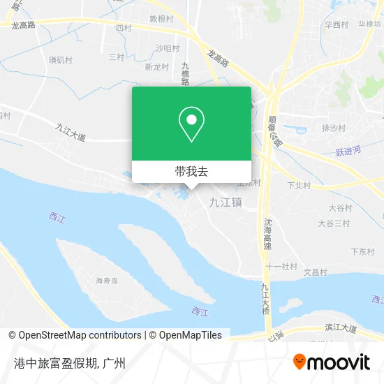 港中旅富盈假期地图