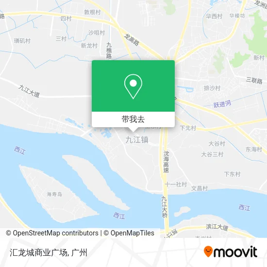 汇龙城商业广场地图