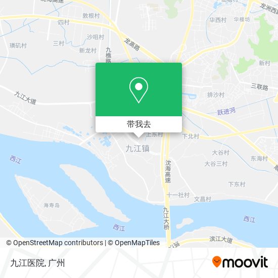 九江医院地图
