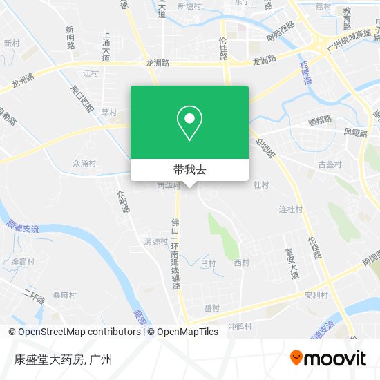 康盛堂大药房地图