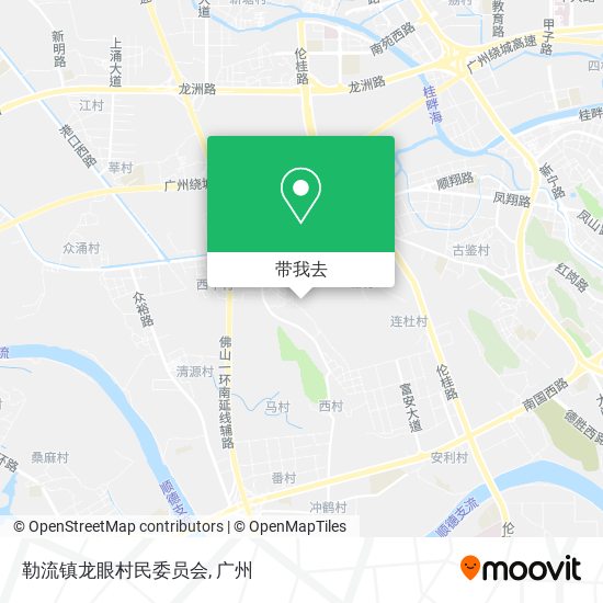勒流镇龙眼村民委员会地图