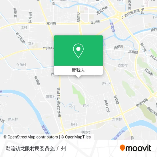 勒流镇龙眼村民委员会地图