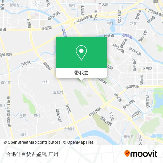 合迅佳百货古鉴店地图