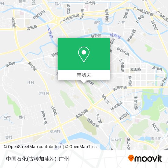 中国石化(古楼加油站)地图