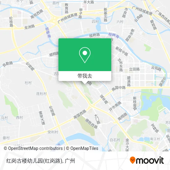 红岗古楼幼儿园(红岗路)地图